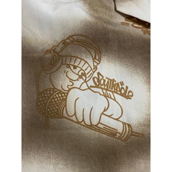 Vtg South Pole Men's L Shirt Hip Hop Button Fat Albert 1990's Y2k Loose Baggy - Picture 8 of 11